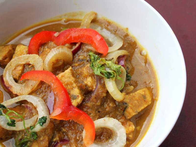 tempeh do pyaaza