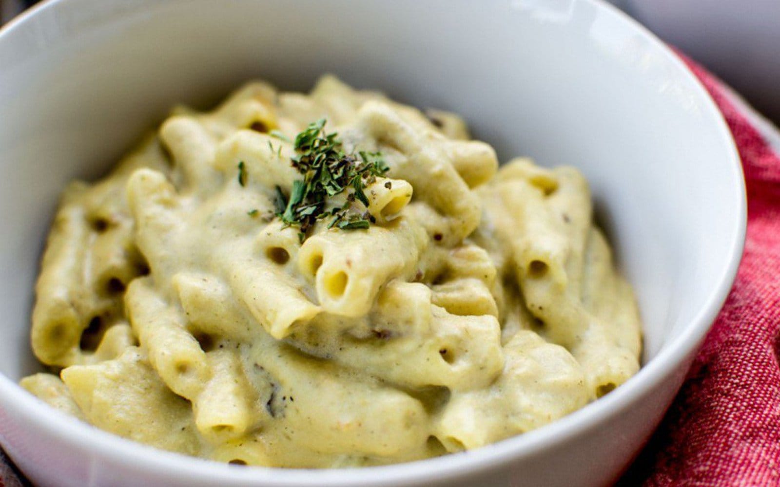 creamy cashew pasta