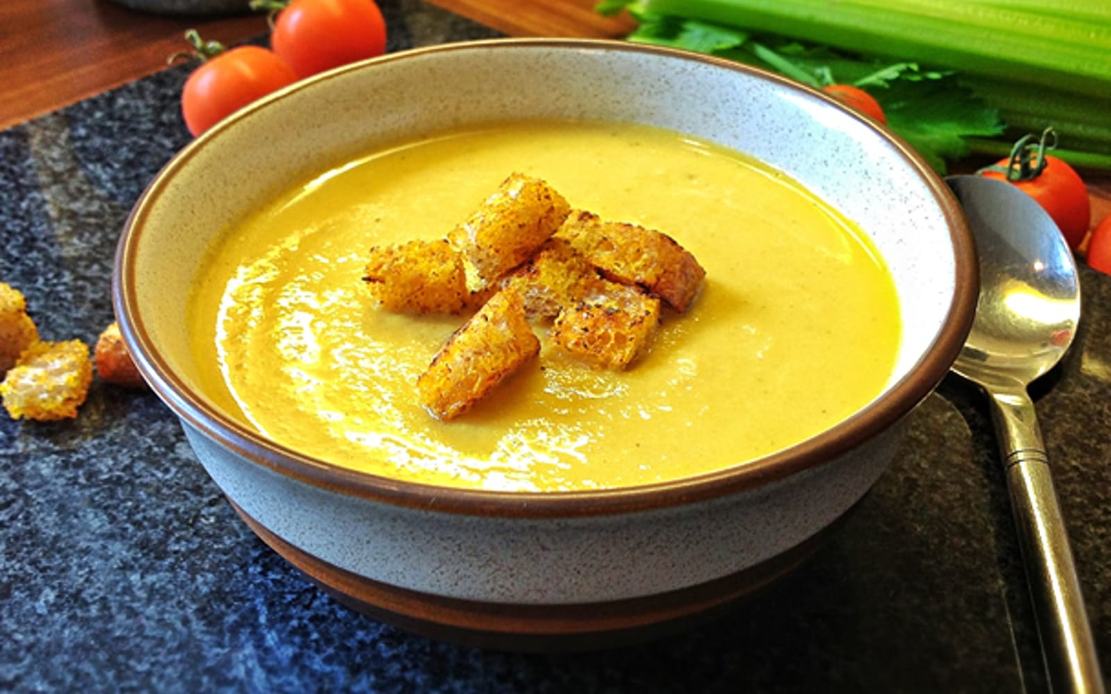 Cheesy Roasted Cauliflower Soup [Vegan, Gluten-Free] – One Green Planet - Vimarsana News