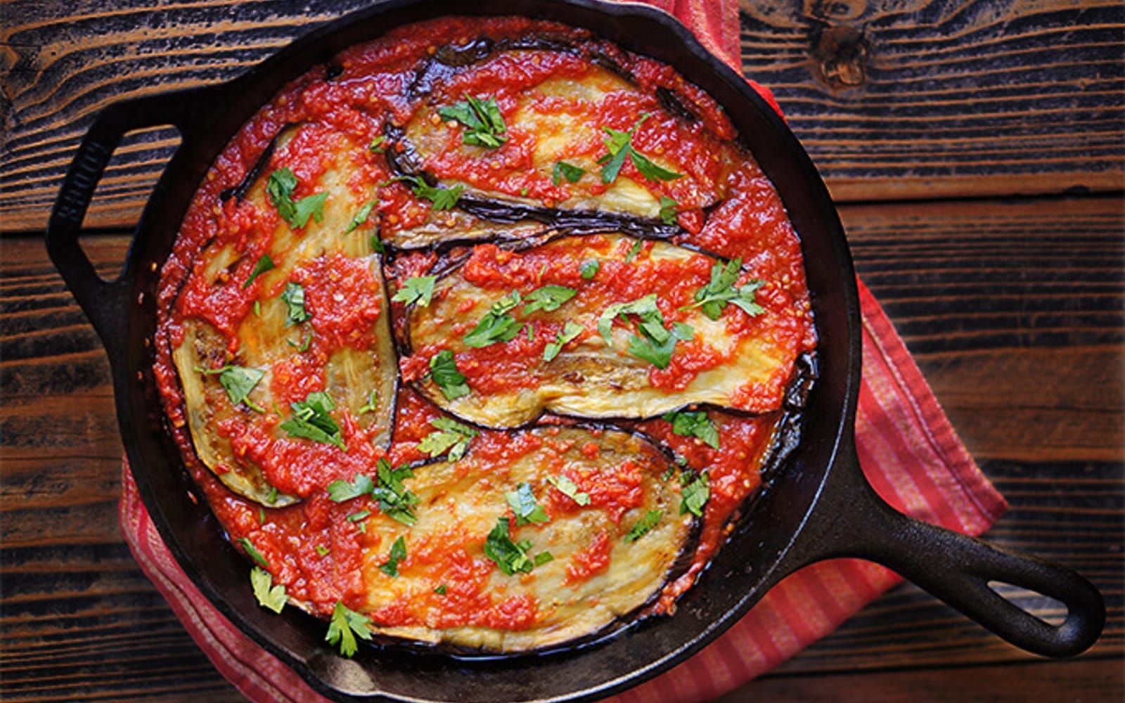 Vegan Eggplants in Tomato Garlic Sauce