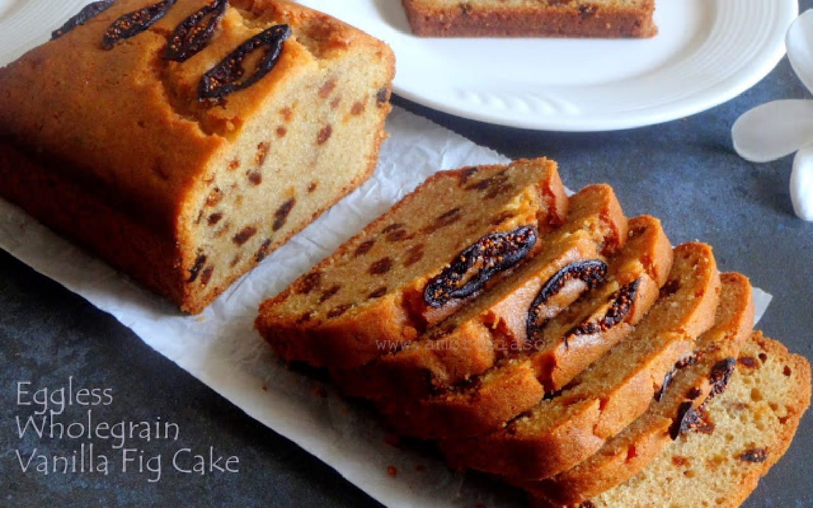 Wholegrain Vanilla Fig Cake [Vegan] - One Green Planet - Vimarsana News