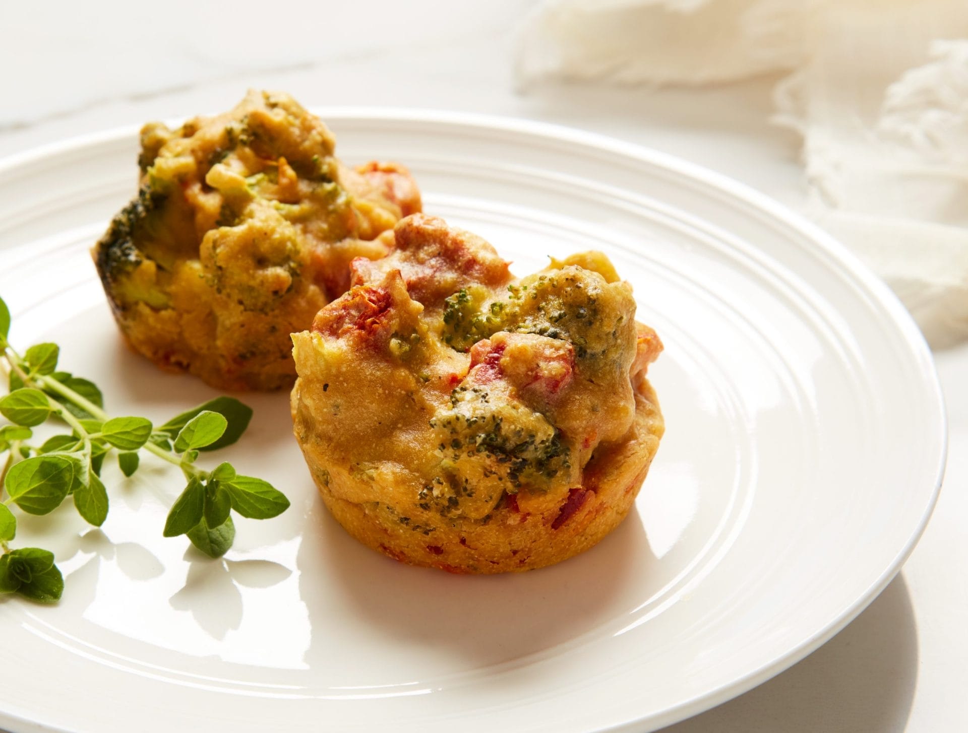 Sundried Tomato and Broccoli 'Egg' Bites [Vegan] - Vimarsana News