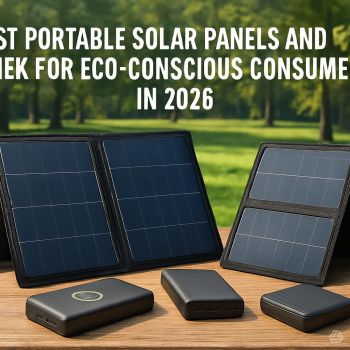 best portable solar panel power bank eco-conscious 2026 Jackery BigBlue BioLite Anker