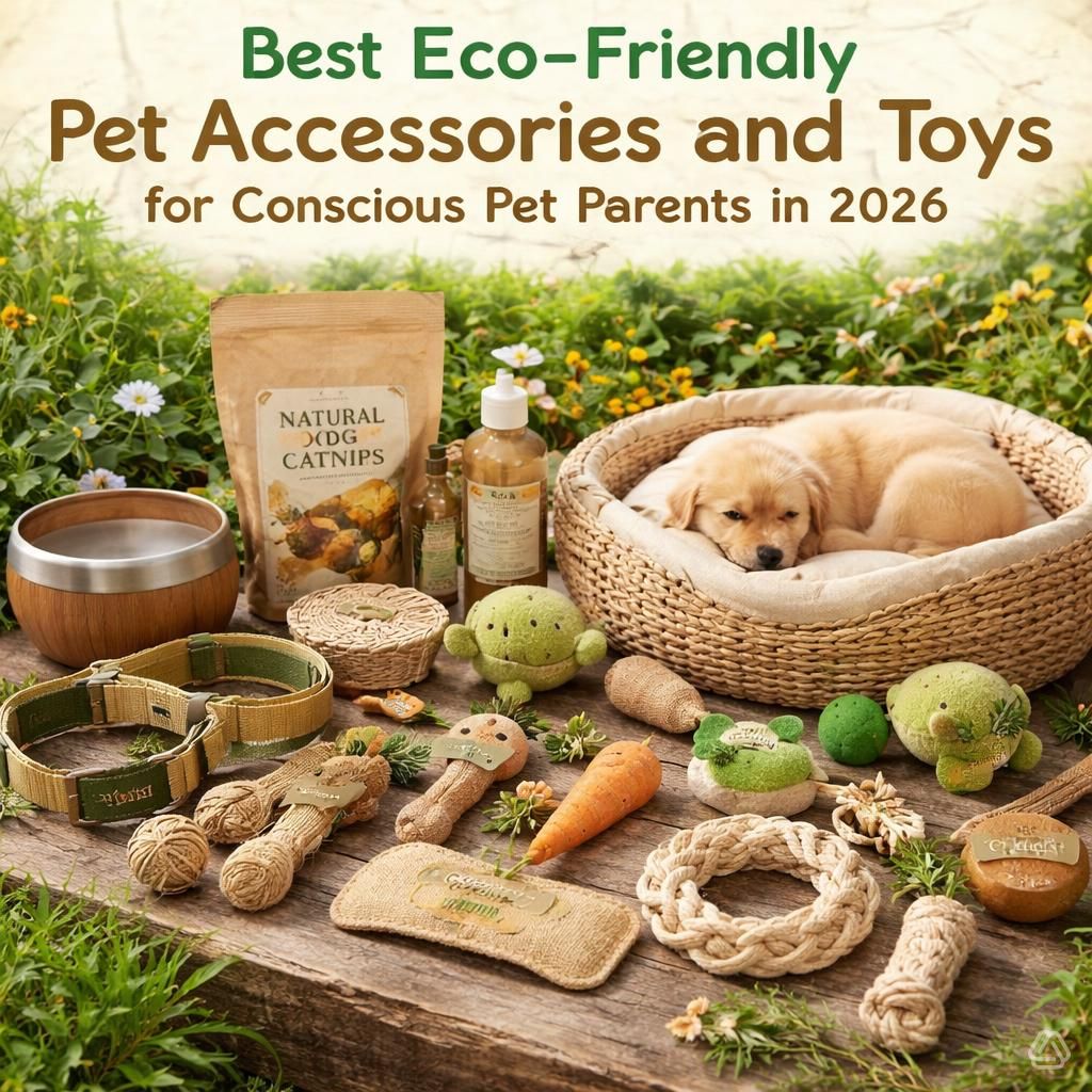 best eco-friendly pet accessories toys 2026 West Paw organic cruelty-free.