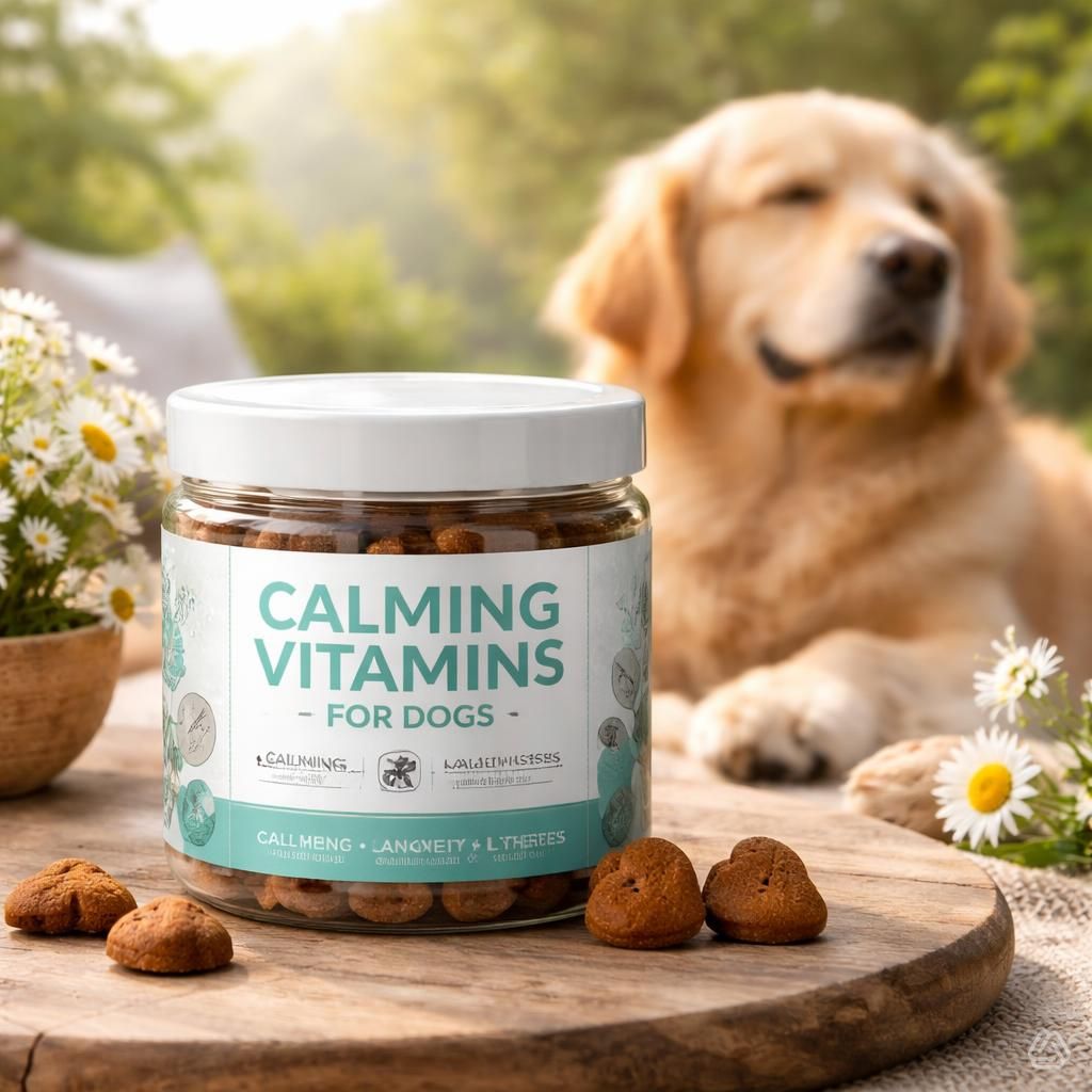 best natural calming supplements anxious dogs 2026 Zesty Paws VetriScience Finn L-theanine melatonin