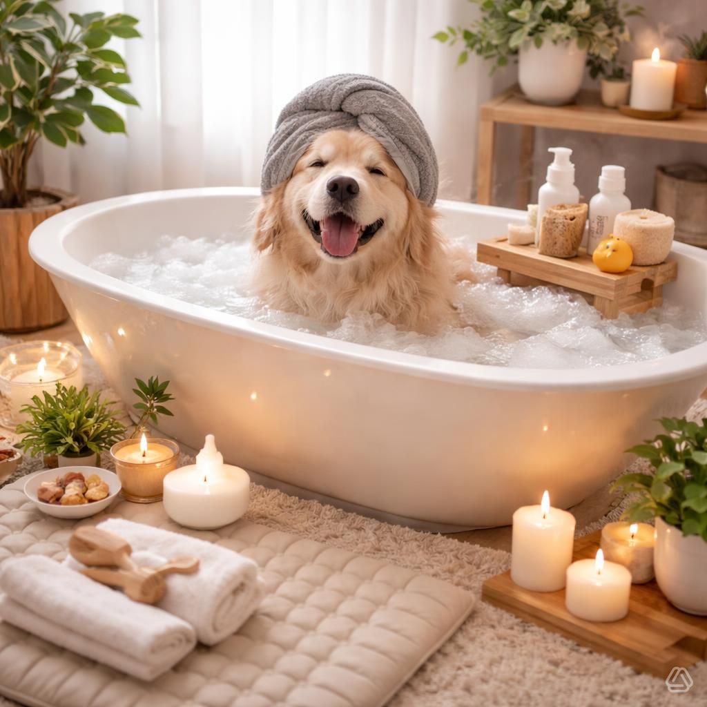 at-home spa wellness treatments dogs 2026 oatmeal bath massage paw care 4-Legger Earthbath natural cruelty-free