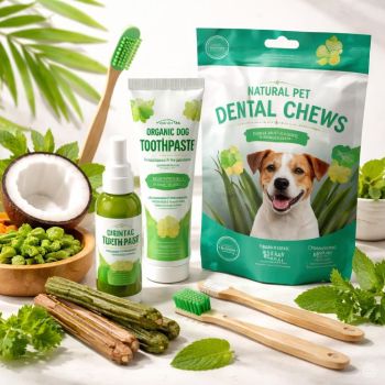 best natural pet dental care products dogs 2026 Vet's Best TropiClean enzymatic toothpaste water additive VOHC
