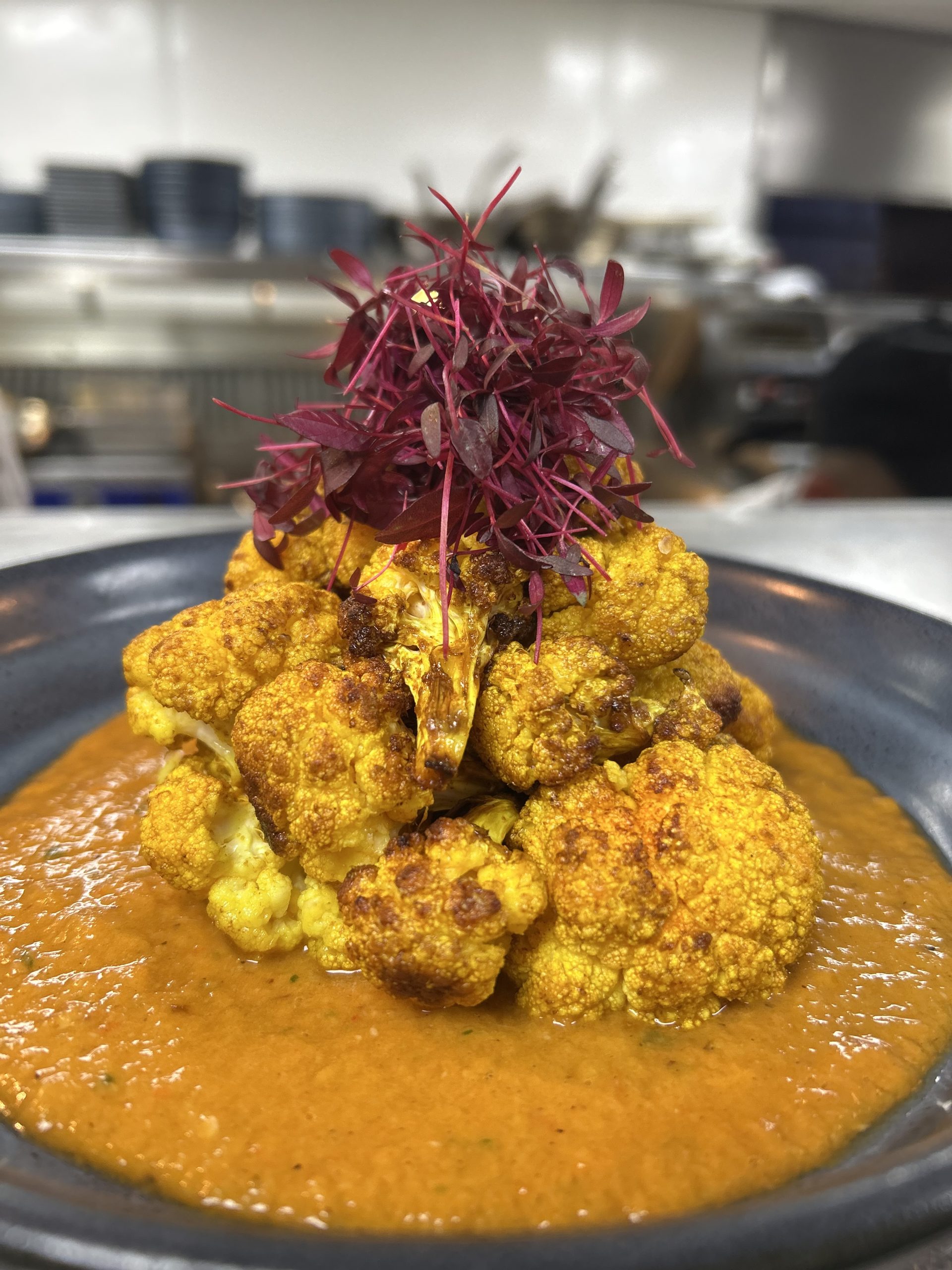 Turmeric-roasted Golden Curry Cauliflower